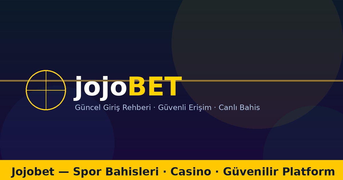 Jojobet